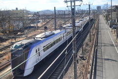 電車を撮りに①