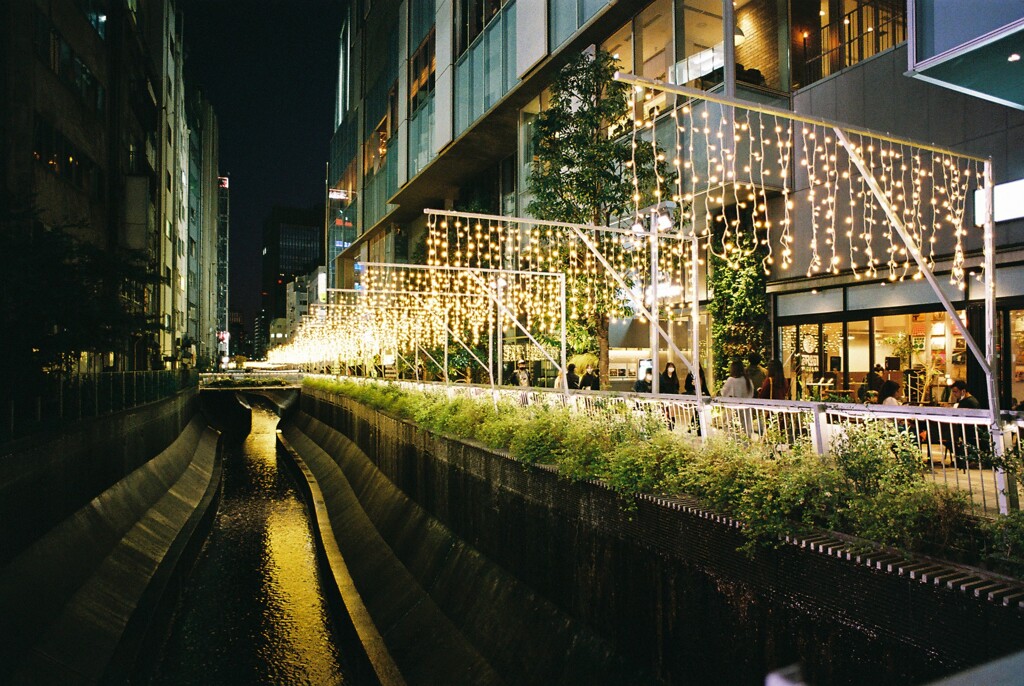 渋谷にて