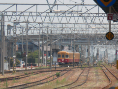 魚津駅にて