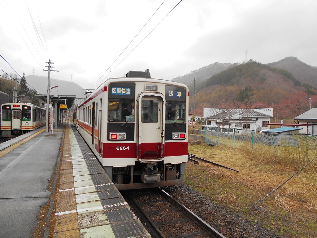 会津高原尾瀬口駅にて