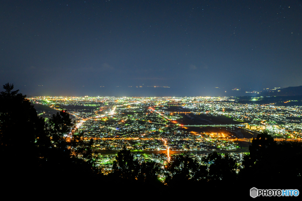 神奈川の夜
