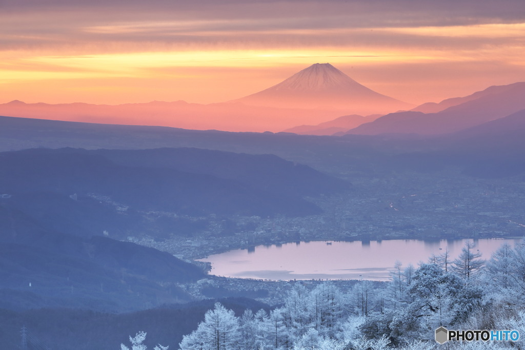 霧が晴れ、見えた絶景