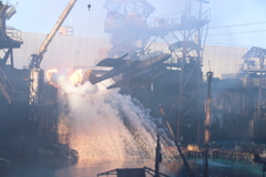 USJ/ウォーターワールドにて