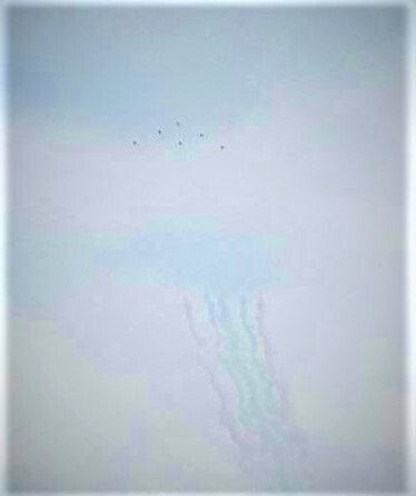 ブルーインパルス　スモーク