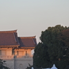 東京国立博物館　夕暮れ