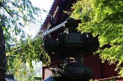 清水観音堂の石灯籠