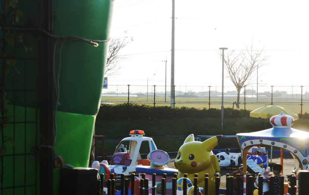 夕暮れのポケモン