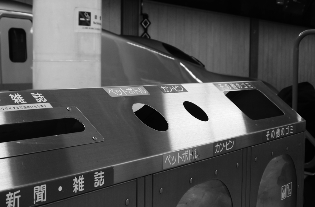 上野駅ホームで２