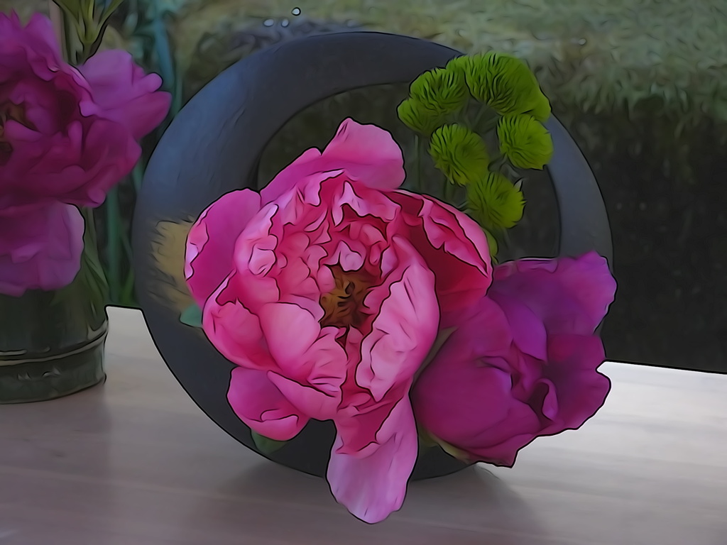 生け花イラスト調