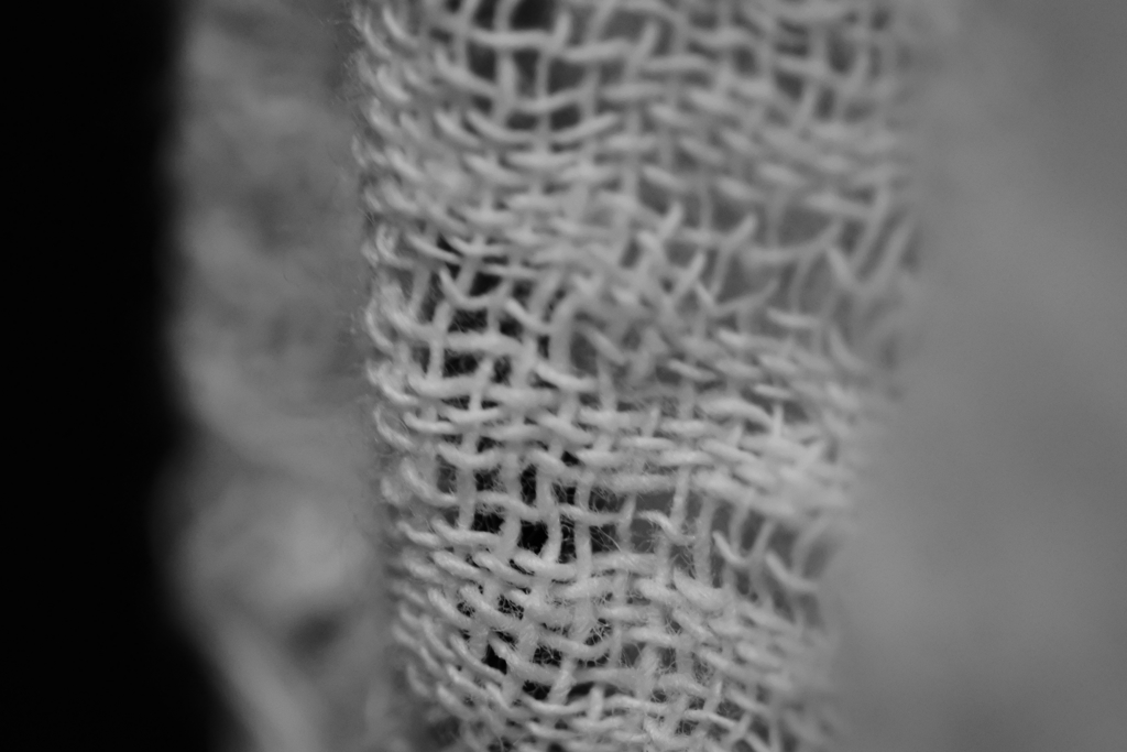 ガーゼのマフラー