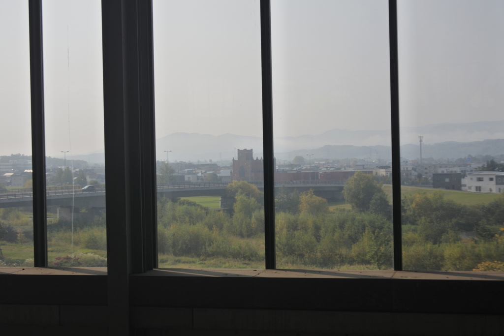 富良野線旭川駅ホームから