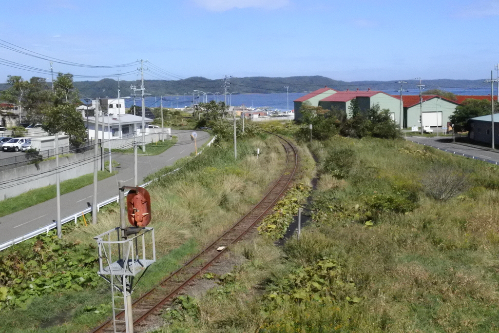 JR根室本線（花咲線）の線路