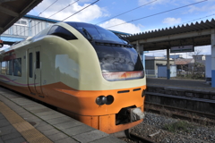 坂町到着