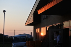 硝子の中の落日