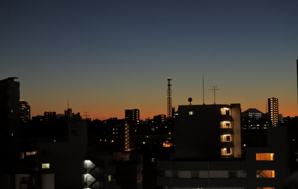 肩身の狭くなった富士山