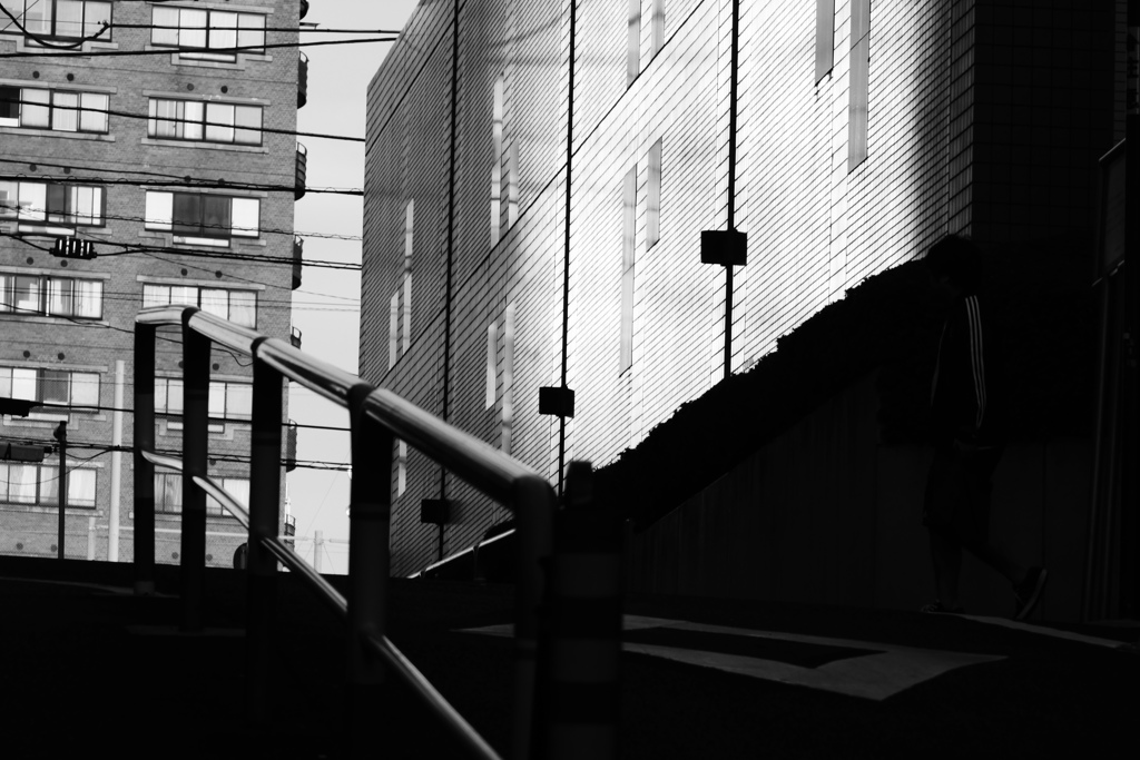 坂道を登ると・・・