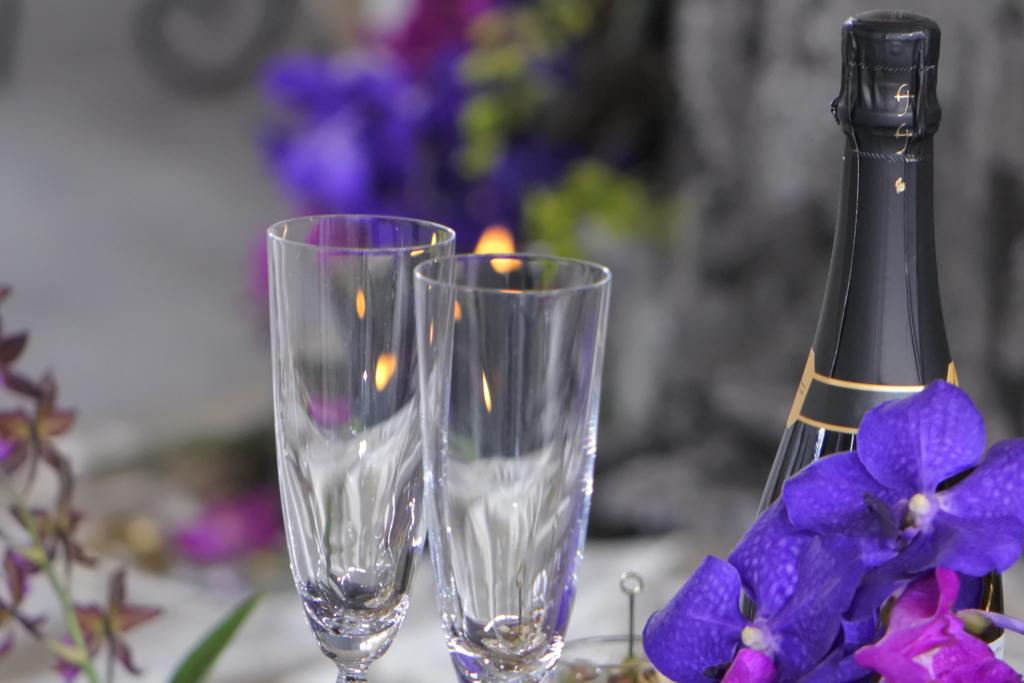 ワインのあるテーブル