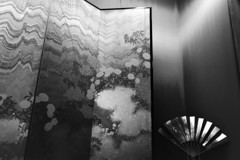 モノクロ屏風