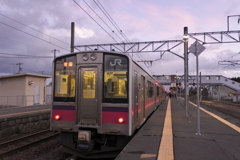 青森行きに乗り換え