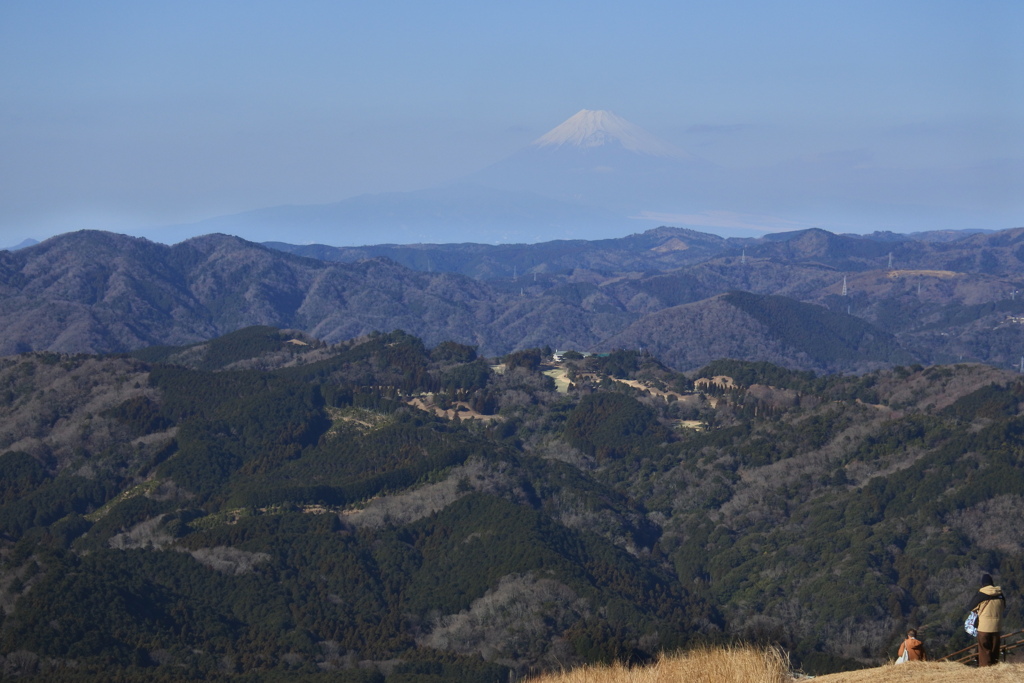 大室山から　富士山