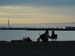 検見川の浜　