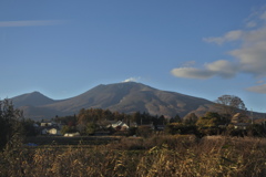 車窓より浅間山