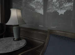 満席だって　ここで待とう