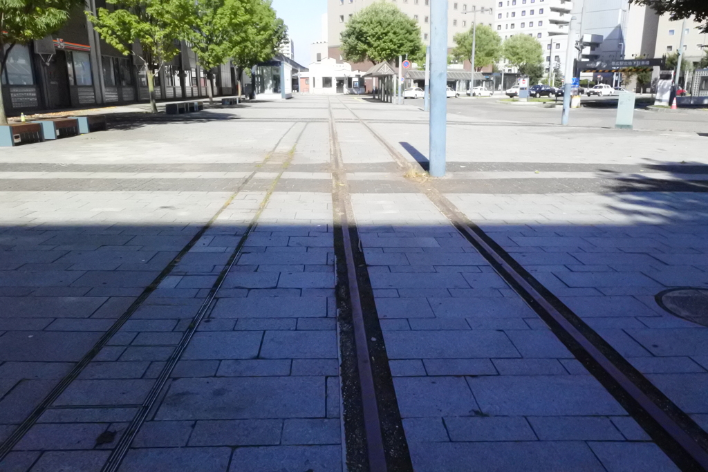 根室線の線路復元