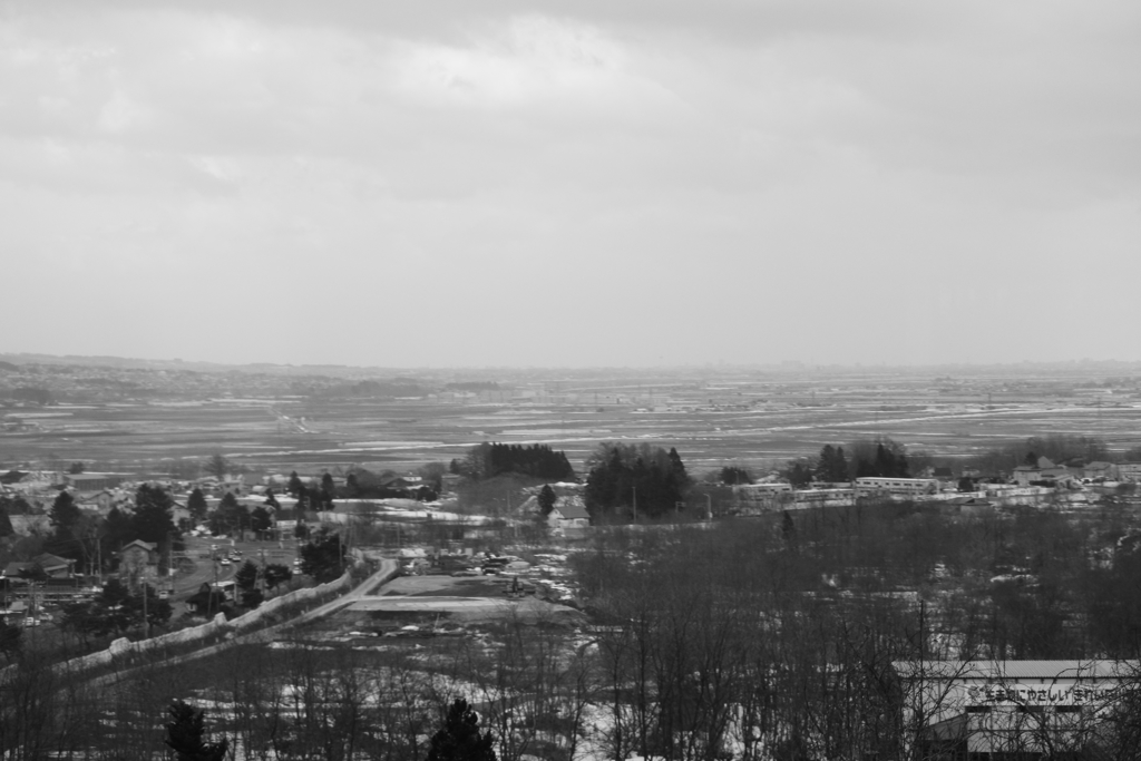 すっかり曇ってる