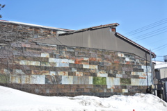 カラフルな壁面