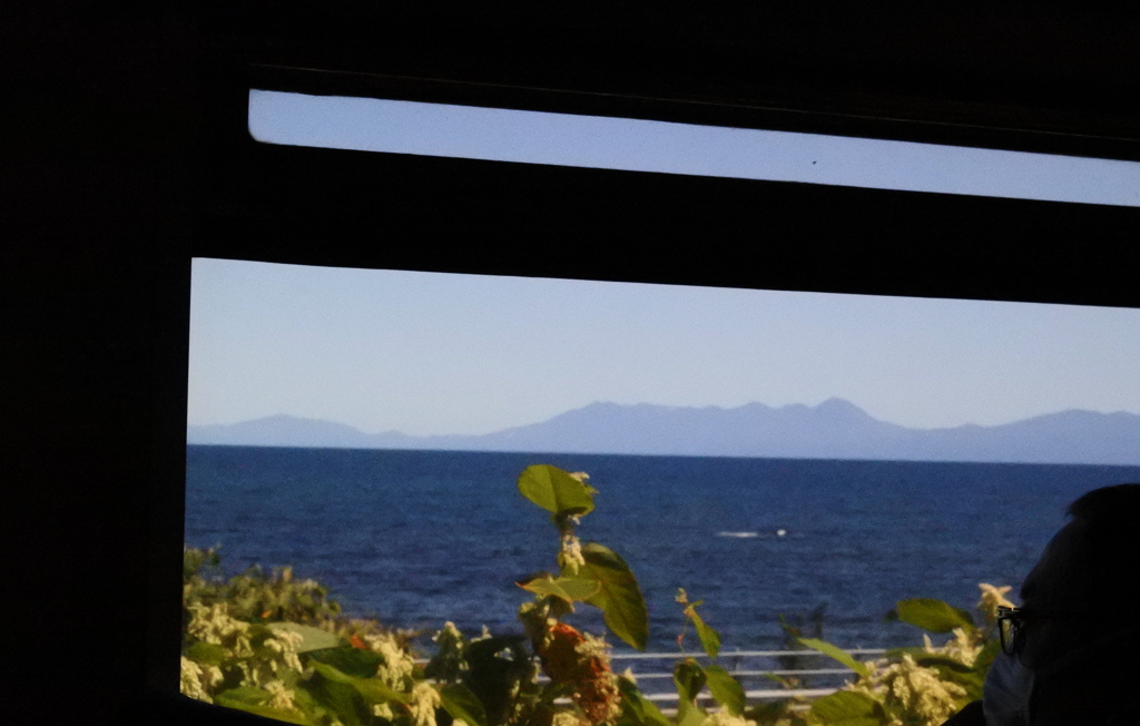 あれは知床連山？