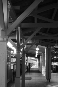 しなの鉄道軽井沢駅ホーム