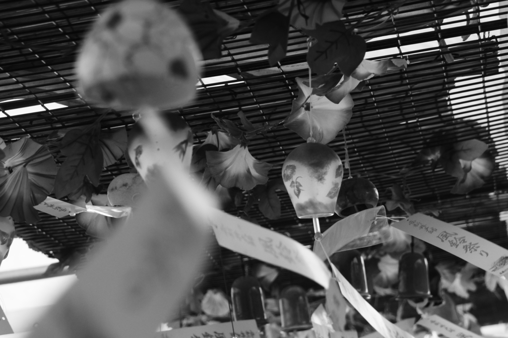 風鈴祭り　風に鳴る