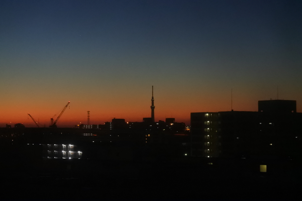 夜明け