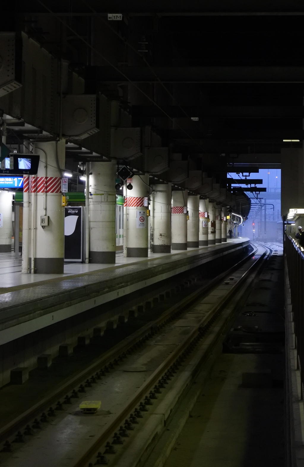帰るぜ！東京　上野駅ホーム