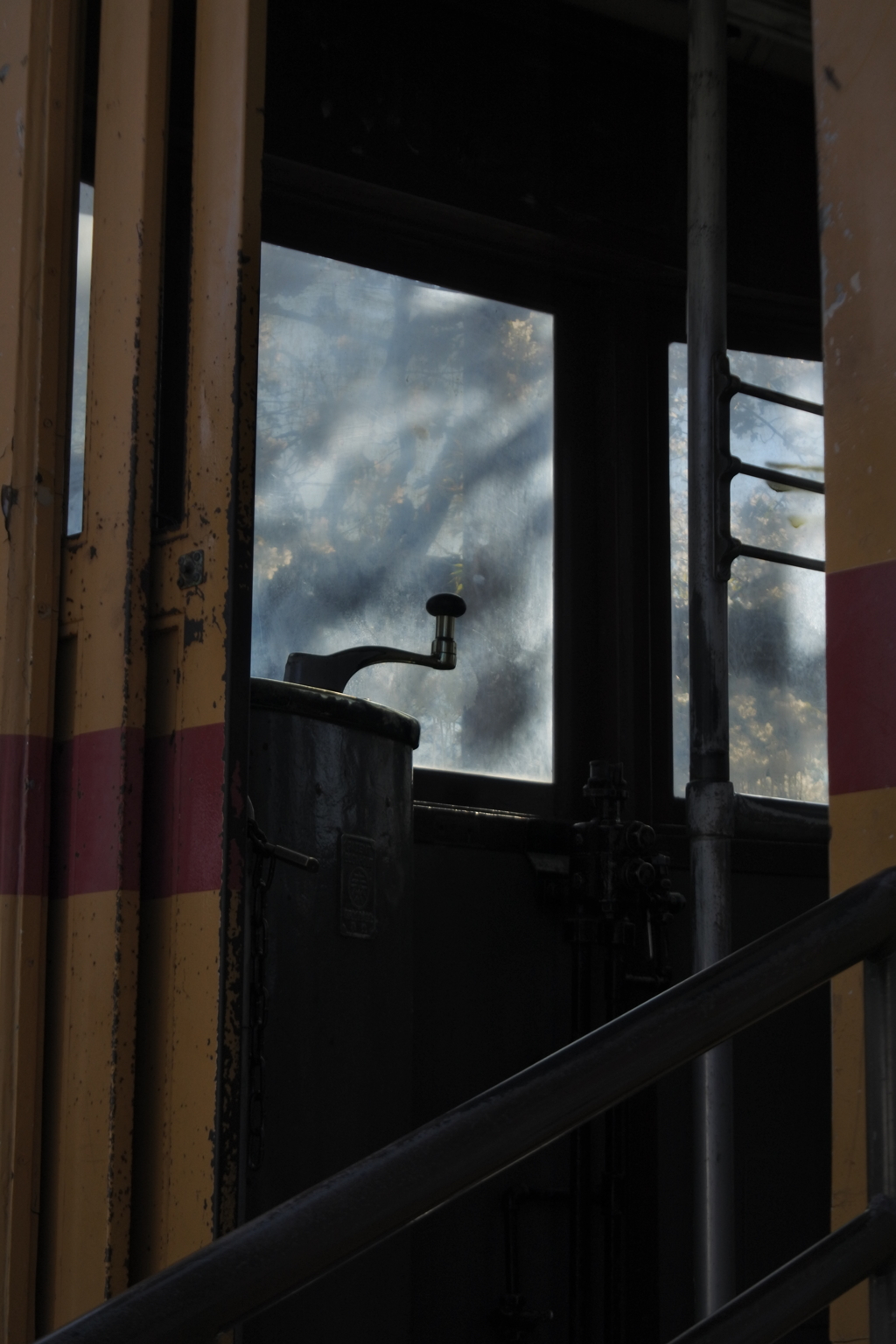 都電から見る桜