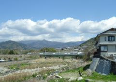 桃源郷をご一緒に　もうすぐ塩山駅