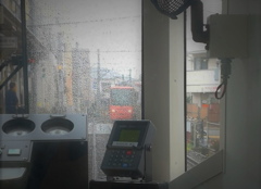 雨の駅