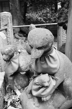 駒込稲荷の狛犬