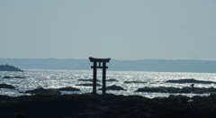 海の鳥居