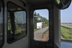 富良野線学田駅