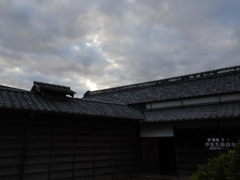 伊能忠敬旧宅　瓦屋根