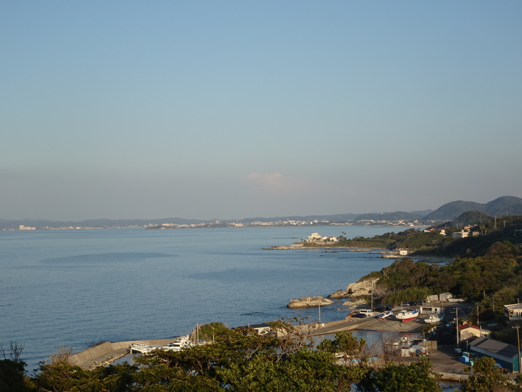 野島崎灯台から、