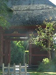 天台宗　飯縄寺山門