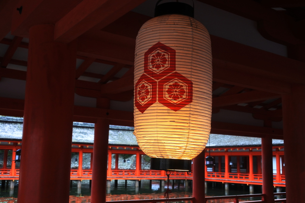 早朝の厳島神社２