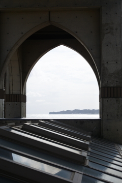 月の砂漠記念館から