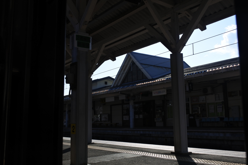 屋代駅ホーム