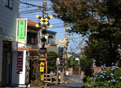 小さな踏切