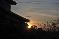 日が沈んじゃう。