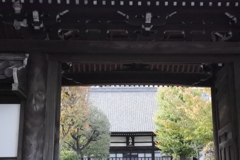 山門から